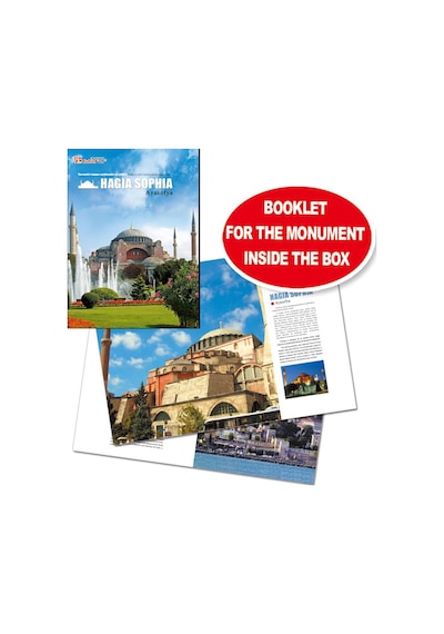 Cubic Fun 3d 225 Parça Puzzle Tarihi Ayasofya  Camii