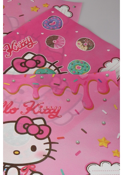 X Dekomus Lisanslı Hello Kitty 4 Adet Beslenme Örtüsü Diğer