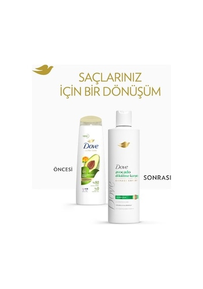 Dove Şampuan Avocado Dökülme Karşıtı 375