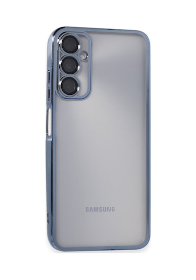 Samsung Galaxy  Uyumlu,  A05s Kılıf Razer Lensli Silikon - Açık Mavi