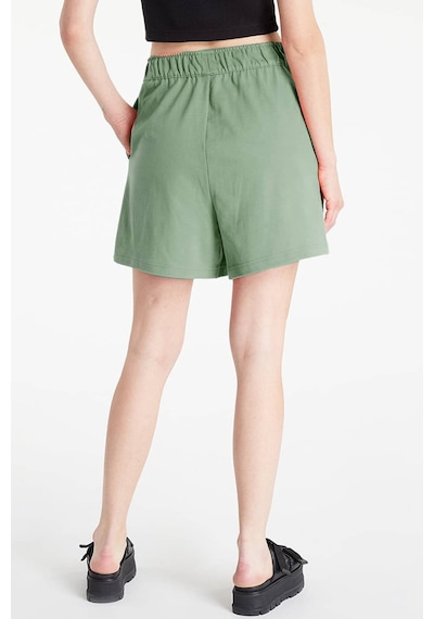 Nike Sportswear Essential Loose Fit Jersey Shorts Bol Kesim Jarse Kumaş Kadın Şort Yeşil Yeşil