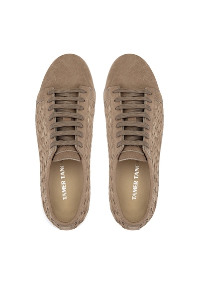 Tamer Tanca Erkek Hakiki Deri Bej Sneakers & Spor Ayakkabı 1185 22703 Erk Ayk Y26 Bej Nbk