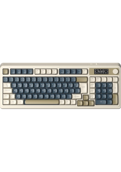 Aula S99 Pro Retro Rgb Gaming Bluetooth 2.4ghz Type-c 3 Mod Kablosuz Makrolu Türkçe Q Oyuncu Klavye Lacivert 77828984