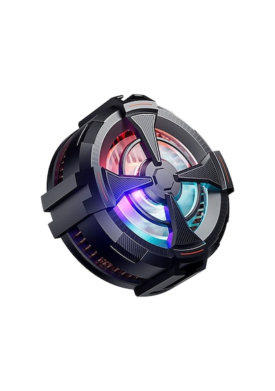 Forzacase Asus Rog Phone 5 Uyumlu 5500 Rpm Kablolu Rgb Işıklı Manyetik Soğutucu Fan - Fc560