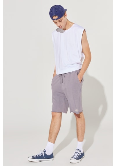 Lee Regular Fit Normal Kesim %100 Pamuk Lastikli Bel Lila Sweat Şort L231408505 Lila