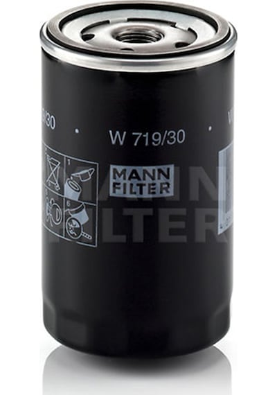 Vw Golf 5 1.6 Yağ Filtresi 2004-2009 Mann Filter W719/30