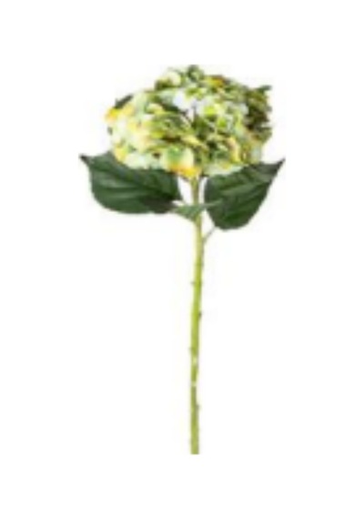 Yapay Çiçek, Ortanca, Islak Dokulu, Yeşil 106 Cm. Çok Renkli
