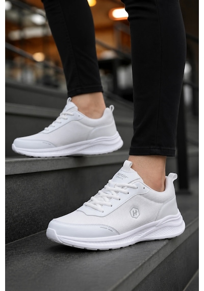 Ht Hotin Nova Air Erkek Günlük Yürüyüş Ve Spor Ayakkabı Hafif Sneaker - Beyaz