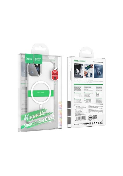 Hoco Apple İphone Uyumlu 15 Pro Anti-fall Darbe Önleyici Airbag Manyetik Magsafe Silikon Kılıf- 5775