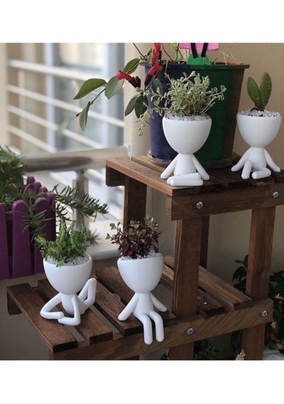Insansı Saksı 4'lü Set