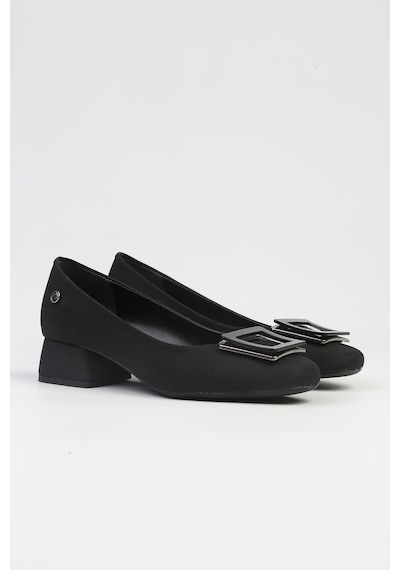 Pierre Cardin Pc-53100- 3592 Siyah Saten-kadın Kısa Topuklu Ayakkabı 001 Pierre Cardin Pc-53100- 3592 Siyah Saten-kadın Kısa Topuklu Ayakkabı 001