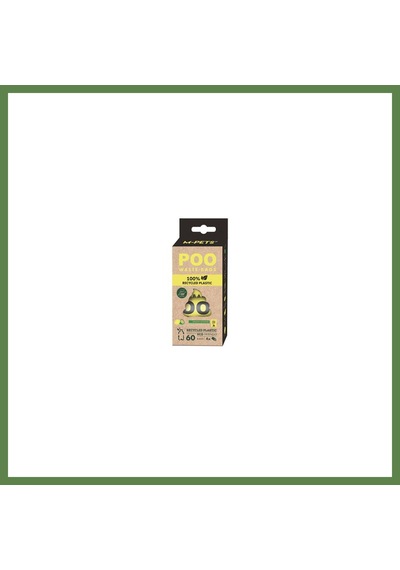 M-pets Geri Dönüştürülmüş Malzemeden Yapılı Limon Kokulu Köpek Dışkı Toplama Poşeti 4x15 Yaprak Hb006