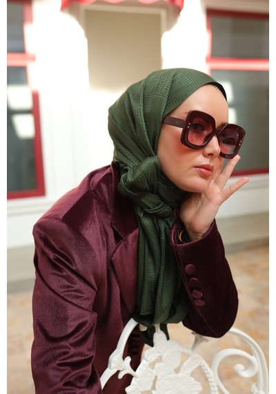 Silk Home Deluxe Şal 40005-31 Haki Yeşil