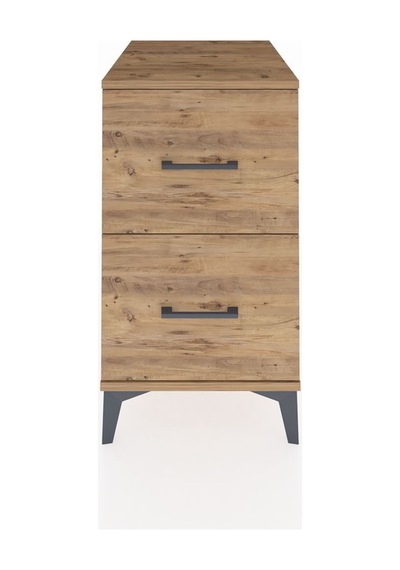 Kronos Komodin 2 Çekmeceli 44x59x80 Çam-çam Atlas Çam