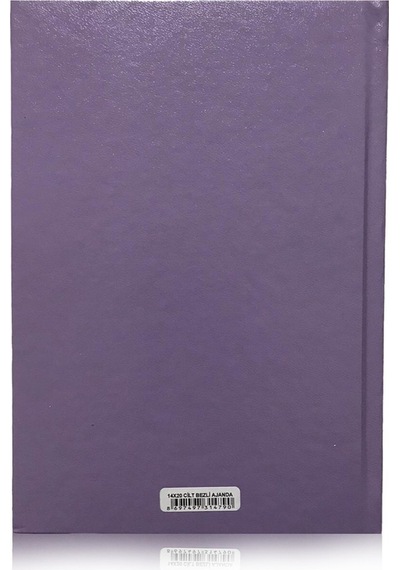 14x20 Ciltbezi Günlük Ajanda Eflatun