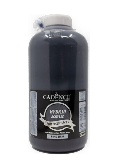 Siyah Multisurface Akrilik Boya H060 - 2000 Ml Karışık Karışık