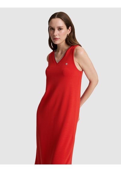 Pierre Cardin Kadın Kırmızı Elbise Örme 50324592-vr030