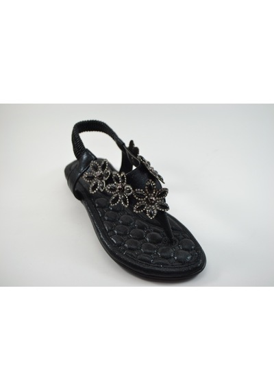 Beety Ts-402 Siyah Kadın Sandalet Siyah