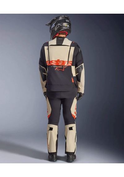 Alpinestars Halo Pro Ds Korumalı Motosiklet Montu Krem Siyah