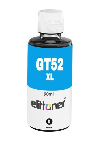 Elittoner Hp Mürekkep Gt52xlc, M0h54ae, Cyan 70ml