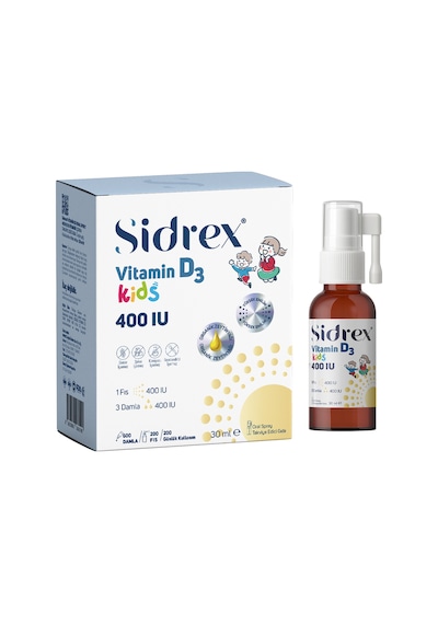 Vitamin D3 400 Iu Kids Çocuklar İçin Takviye Edici Gıda
