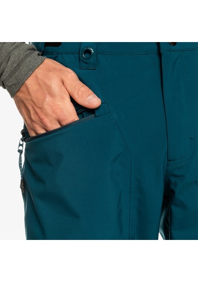 Quıksılver Quiksilver Erkek Snowboard Pantolonu Boundry Mavi Kayak/snowboard Giyim Bsm0 Mavi