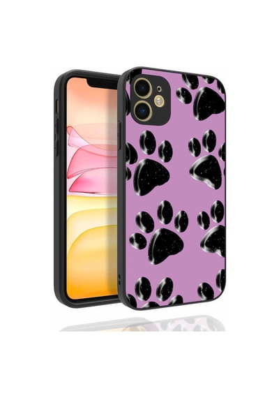 Apple Uyumlu iPhone 11 Uyumlu Desenli Kamera Korumalı Parlak Zore Nora Kılıf-no3 NO3 -