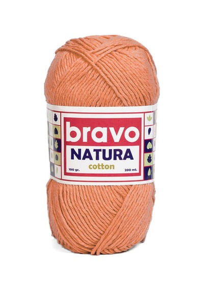 Natura %100 Koton İplik 100 Gram 200 Metre Renk Kodu:703 Yavruağzı