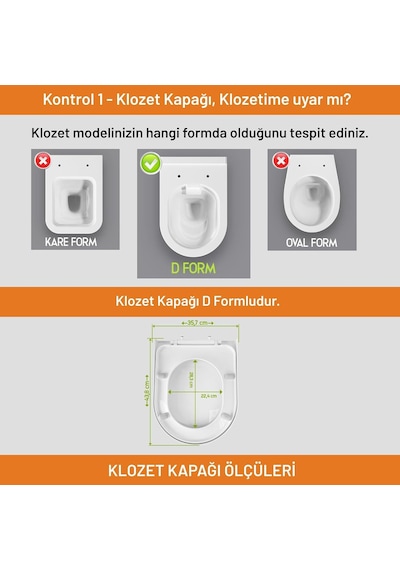 , Diamond Klozet Kapağı, Beyaz, Yavaş Kapanan, Pp