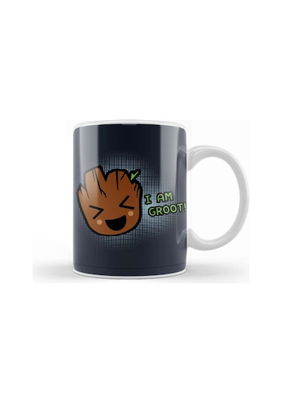 Guardians Of The Galaxy I Am Baby Groot Kupa Bardak Porselen No14845 Karışık