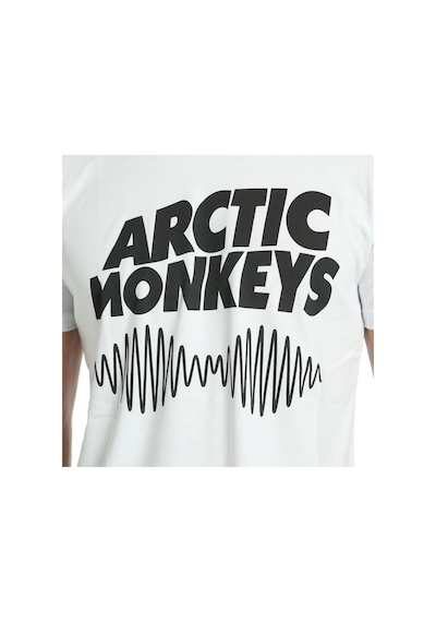 Bant Giyim - Arctic Monkeys Beyaz Erkek T-Shirt Tişört