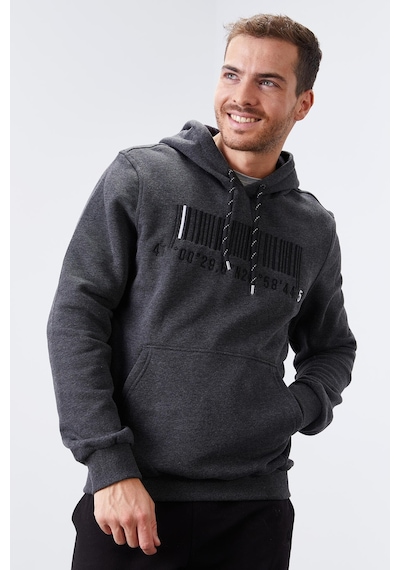 Tommy Life Antrasit Melanj Nakışlı Kanguru Cep Standart Kalıp Kapüşonlu Erkek Sweatshirt - 87839 Antrasit Melanj Tommy Life Antrasit Melanj Nakışlı Kanguru Cep Standart Kalıp Kapüşonlu Erkek Sweatshirt - 87839 Antrasit Melanj