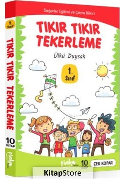 Kitapstore 1. Sınıf Tıkır Tıkır Tekerleme (10 Kitaplık Set) / Ülkü Duysak