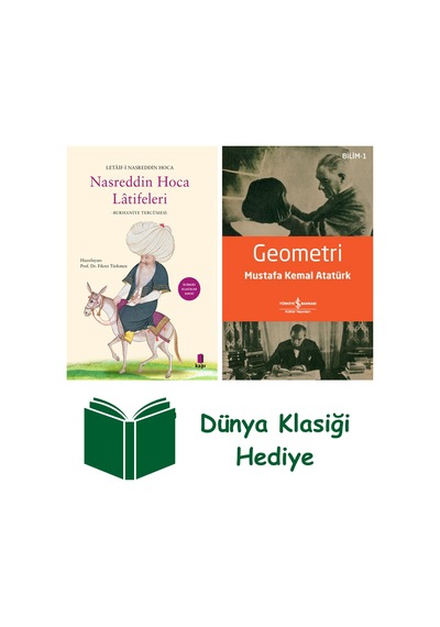 Nasreddin Hoca Latîfeleri + Geometri + Dünya Klasiği Hediye