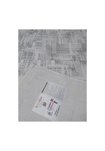 Forza Akrilik İplik Dokuma 200x290 6m2 Halı Gri - Krem