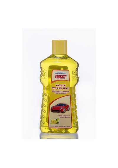 2 Adet Autokit Yazlık Cam Suyu Limon 1l