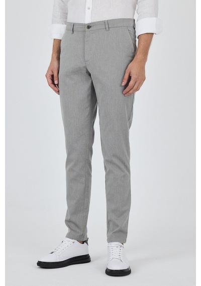 İmza Gri Desenli Armürlü Yan Cep Düz Paça Comfort Fit Pamuklu Casual Chino Pantolon 1003250122 Gri İmza Gri Desenli Armürlü Yan Cep Düz Paça Comfort Fit Pamuklu Casual Chino Pantolon 1003250122 Gri