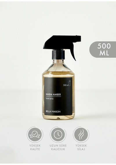 Bella Maison Warm Amber Oda Spreyi 500 Ml Amber