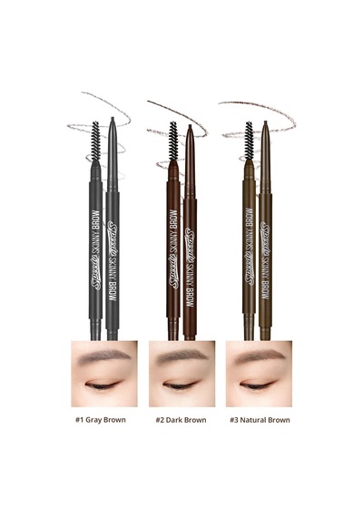 Peripera Speedy Skinny Brow 2 Dark Brown