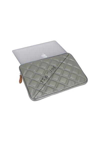 Case Club Apple Uyumlu MacBook 15.6" Su Geçirmez Laptop Kılıfı Uzay Grisi