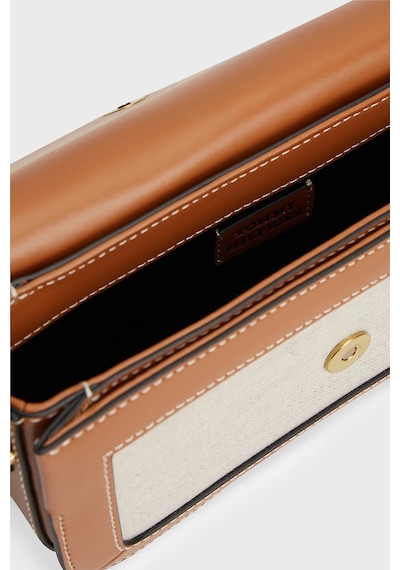 Tommy Hilfiger Logolu Çıkarılabilir Askılı Çanta Kadın Çanta Aw0aw18737 Gb8 Bej