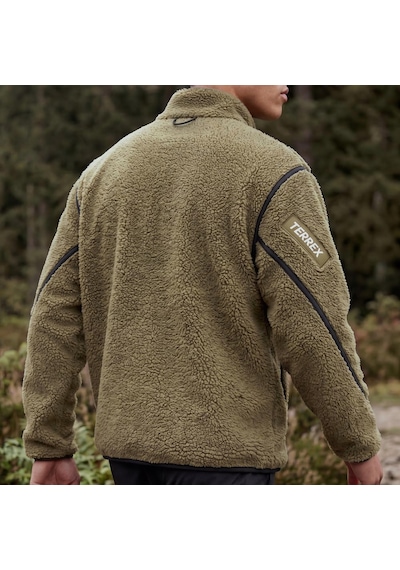 Adidas Terrex Multi High Pile Fleece Erkek Sweatshirt C-adıks2328e50a00 Yeşil