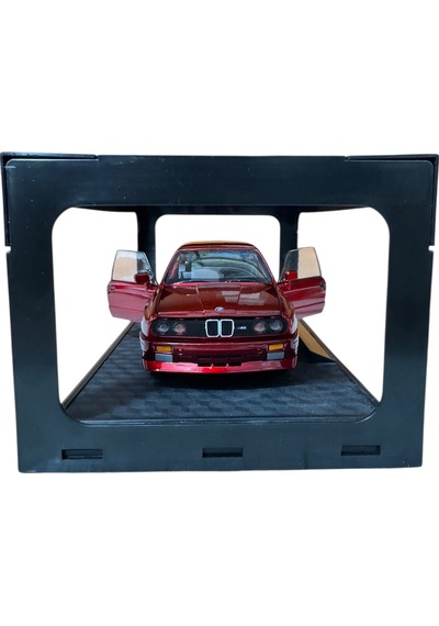 1:24 Metal Model Koleksiyon Araba Bmw M3 Kırmızı 19 Cm Döner Ön Tekerler