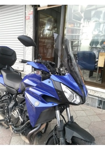 Zeus Motor 2016-2019 Yamaha Tracer 700 Uyumlu Uzun Ön Cam Açık Füme