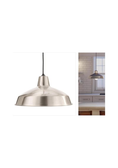 Rys Retro Paslanmaz Inox Modern Dekoratif Sarkıt Avize 35 Cm