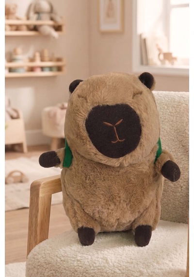 Capybara Figürlü Peluş Oyuncak Çok Renkli