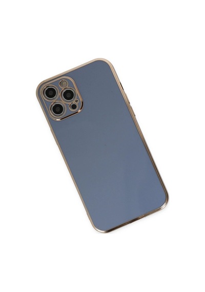 Apple İphone Uyumlu 12 Pro Kılıf Volet Silikon - Mavi Çok Renkli