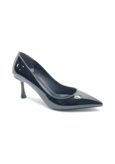 Feles 7 Cm Topuklu Stiletto Kadın Ayakkabı Siyah