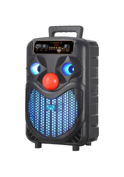 Led Işıklı Bluetooth Hoparlör Mikrofonlu Kablosuz Şarjlı Taşınabilir Speaker