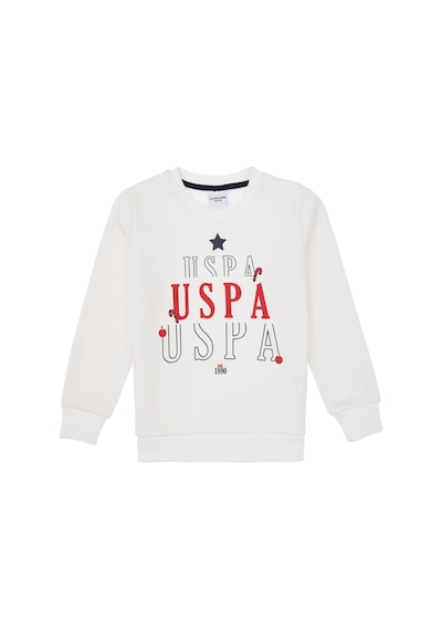 U.s. Polo Assn. Erkek Çocuk Beyaz Pijama Takım 50319068-vr013 Beyaz